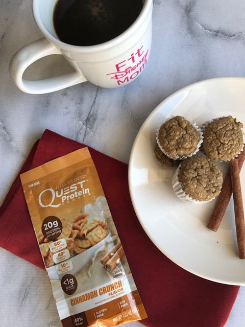 Blender Muffin Recipe, Protein Blender Muffins, Breakfast Protein Recipe