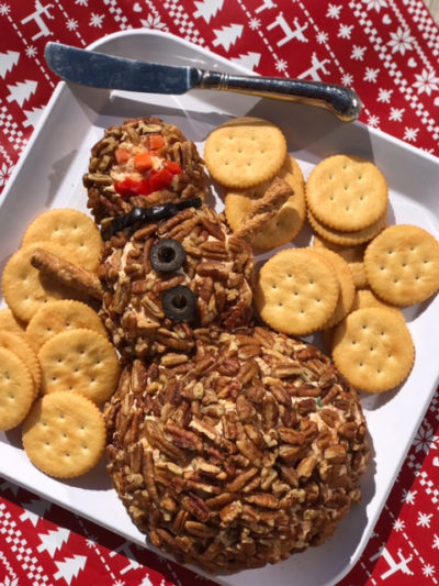 Bacon Cheeseball, Christmas Cheeseball, Christmas Appetizer, Holiday Party Food