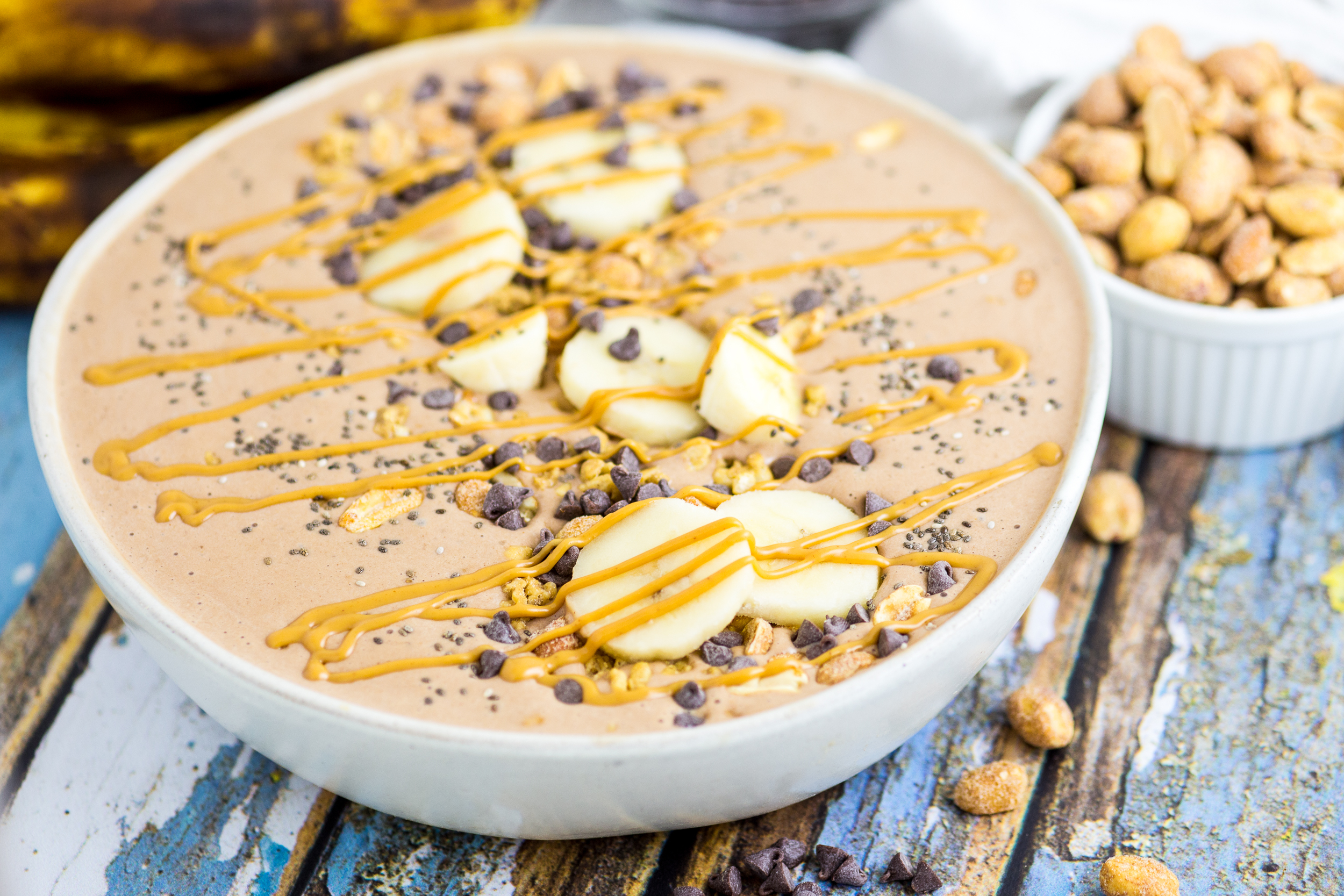 Acai Powder Smoothie Bowl, Chocolate Peanut Butter Smoothie Bowl, Smoothie Bowl Recipe, Easy Smoothie Bowl