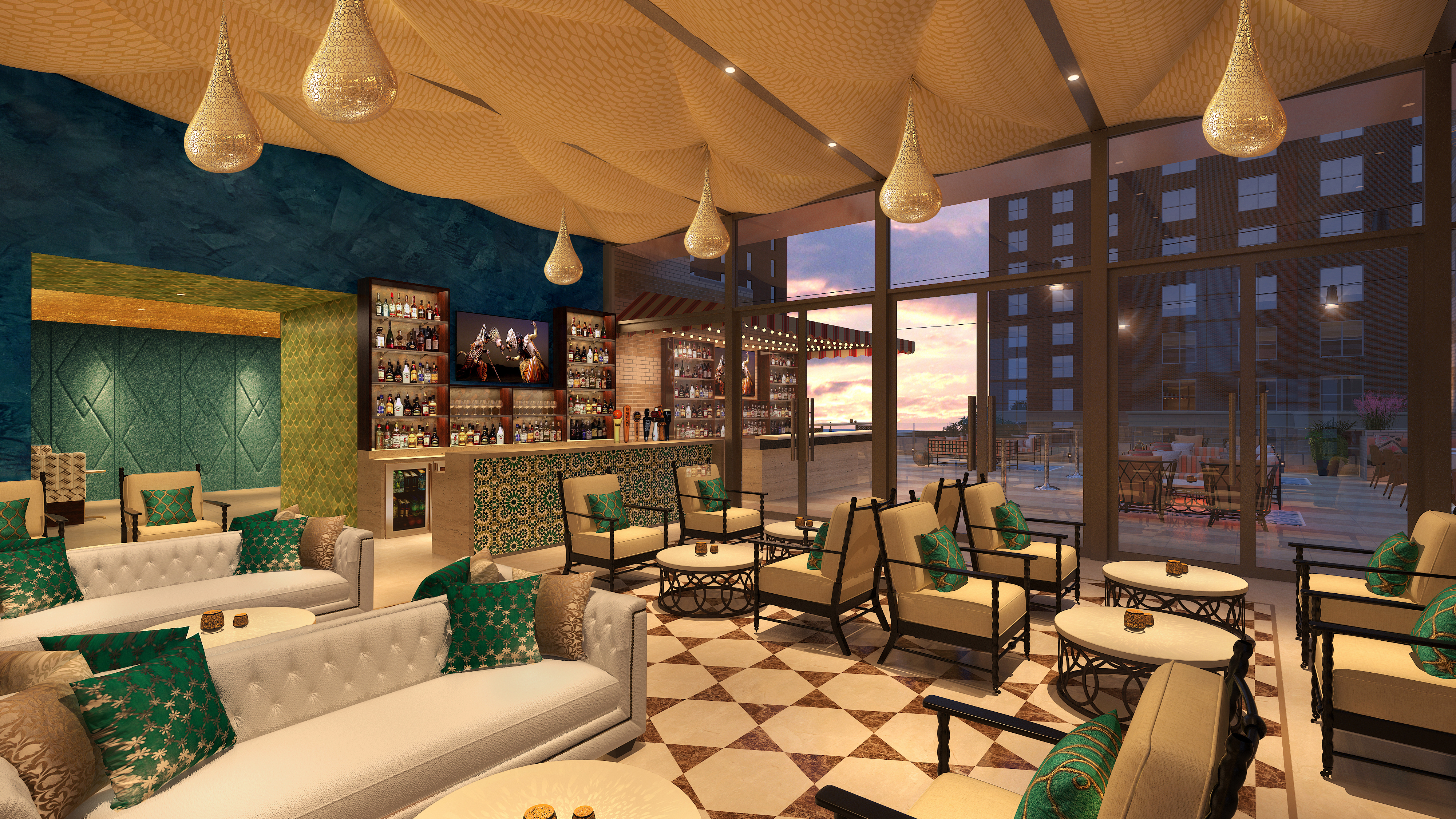 Fox Theatre Marquee Club, Fox Theatre, Fox Theatre Event Space, Atlanta Event Space