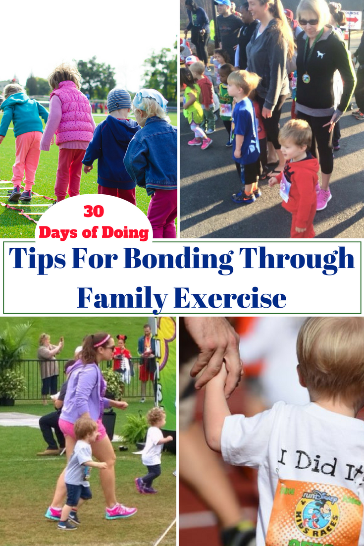 #AD How to bond with your children through family exercise. Plus, kickoff a healthy start with the 4H Council's 30 Days of Doing. #IC #4HWellness360, #30DaysofDoing