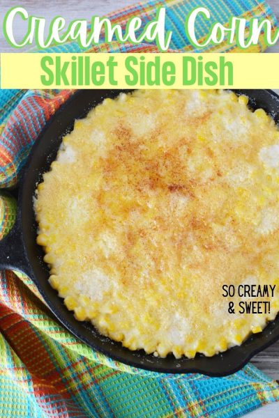 Creamy and sweet, this Creamed Corn Casserole is the perfect side dish for dinner. Creamy and sweet, this Creamed Corn Casserole is the perfect side dish for dinner.