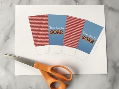 Printable Dumbo Popcorn Bucket, Dumbo Snack Mix, Disney Snack Mix Recipe, Dumbo Inspired Recipe