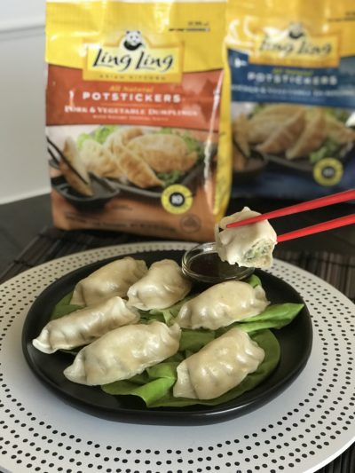 Authentic Asian Potstickers, Ling Ling Frozen Asian Food, Ling Ling Potstickers, Asian Dumpling Recipe, Asian Appetizers