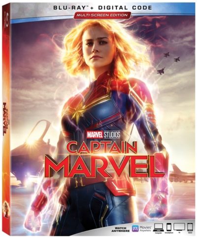 Enter to win a copy of Marvel's Captain Marvel on Blu-Ray DVD.