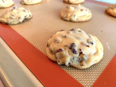 Cranberry White Chocolate Chip Cookies, Easy Cranberry Cookies, Holiday Baking, Christmas Cookies