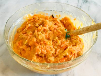 Mixed Cake Batter, Carrot Cake Batter Mixed Cake Batter, Carrot Cake Batter