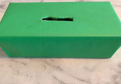 Starting Your Valentines Box, Wrapping A Shoe Box, Making A Valentines Box Starting Your Valentines Box, Wrapping A Shoe Box, Making A Valentines Box