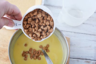 Adding Peanut Butter Chips To Pie