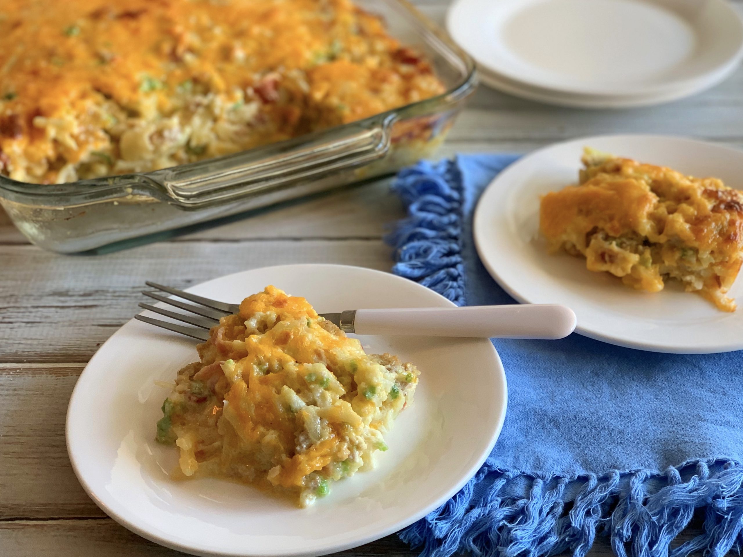 Overnight Brunch Casserole Recipe, Easy Brunch Casserole, Holiday Brunch Casserole Recipe