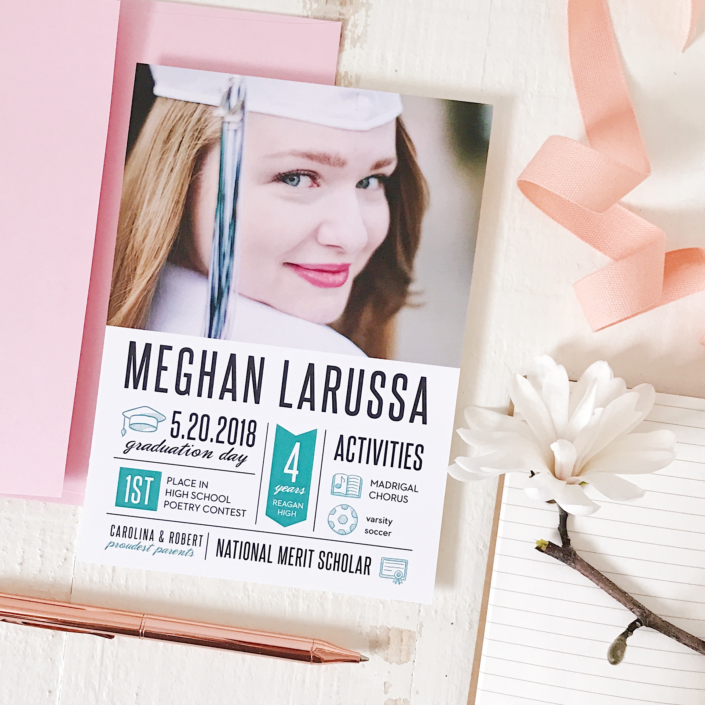 easy-to-order graduation announcements and photo cards