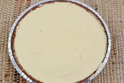 Pie ready to chill overnight after adding filling Pie ready to chill overnight after adding filling