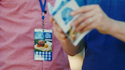 Seven Seas Food Festival Lanyard For Tastings