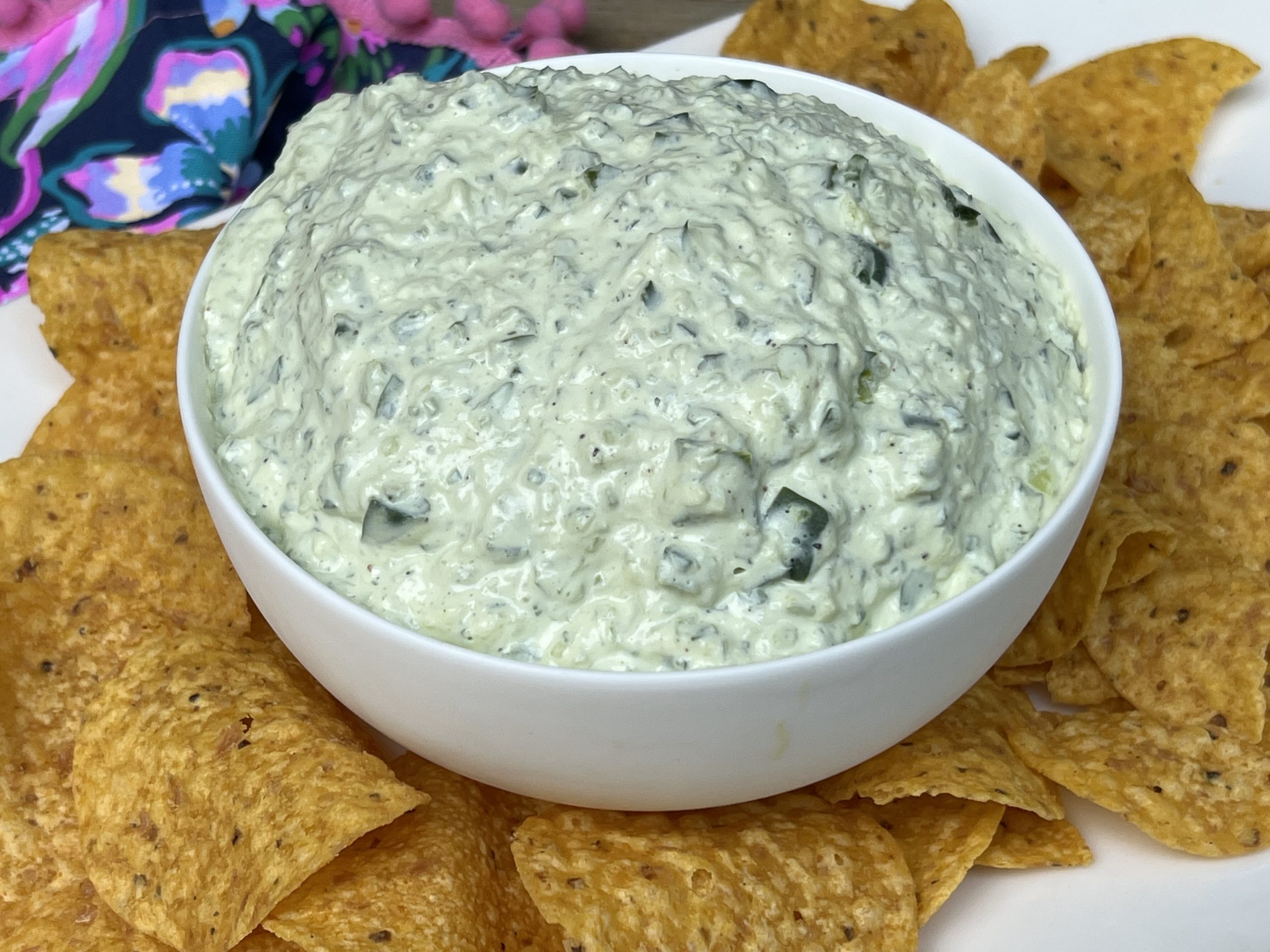Poblano Onion Dip Recipe